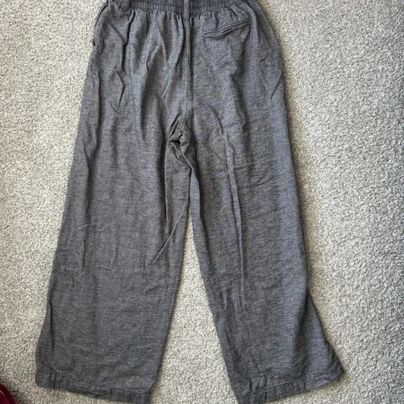 Aerie Anytime high waisted trousers size large long 100% cotton - Picture 4 of 5